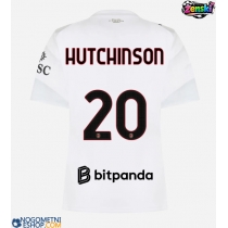 Ženski Nogometni dresi AC Milan Omari Hutchinson #20 Gostujoči 2026-27 Kratek Rokav
